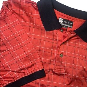 Jos A Bank Leadbetter Golf XL Burnt Orange Men's Polo Shirt